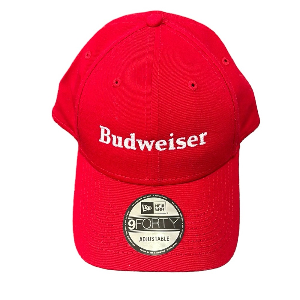 New Era 9Forty “Budweiser” adjustable baseball hat. NWT
